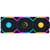 Lian Li UNI FAN SL120 LCD Wireless ventilateurs de boîtier RGB  Noir, 3 pièces, 120 x 124.5 x 28 mm, PWM