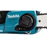 Makita DUC353Z tronçonneuse Noir, Bleu, Scie à chaîne électrique Bleu/Noir, 35 cm, 20 m/s, 76,2 / 8 mm (3 / 8"), Noir, Bleu, 0,2 L, Batterie