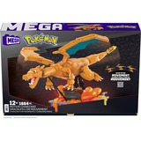 Mattel Pokémon - Dracaufeu en Mouvement - Jouet de Construction - 12 ans et +, Jouets de construction Jeu de construction, 12 an(s), Plastique, 1664 pièce(s), 2,59 kg