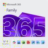 Microsoft Office M365 Famille 6 utilisateurs, Logiciel 