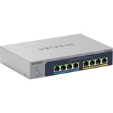 Netgear MS108TUP Non-géré L2 2.5G Ethernet (100/1000/2500) Connexion Ethernet, supportant l'alimentation via ce port (PoE) Gris, Switch Gris, Non-géré, L2, 2.5G Ethernet (100/1000/2500), Connexion Ethernet, supportant l'alimentation via ce port (PoE)