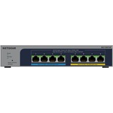 Netgear MS108TUP Non-géré L2 2.5G Ethernet (100/1000/2500) Connexion Ethernet, supportant l'alimentation via ce port (PoE) Gris, Switch Gris, Non-géré, L2, 2.5G Ethernet (100/1000/2500), Connexion Ethernet, supportant l'alimentation via ce port (PoE)