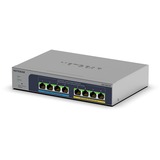 Netgear MS108TUP Non-géré L2 2.5G Ethernet (100/1000/2500) Connexion Ethernet, supportant l'alimentation via ce port (PoE) Gris, Switch Gris, Non-géré, L2, 2.5G Ethernet (100/1000/2500), Connexion Ethernet, supportant l'alimentation via ce port (PoE)
