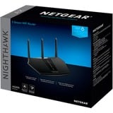 Netgear Nighthawk AX 5-Stream WiFi 6, Routeur Noir, Wi-Fi 6 (802.11ax), Bi-bande (2,4 GHz / 5 GHz), Ethernet/LAN, Noir, Routeur