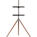One for all WM 7471 Support TV universel à trépied Gris/bois