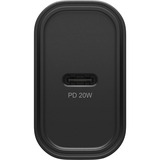 Otterbox Chargeur mural USB-C 20W Noir, 1x USB-C