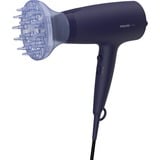 Philips 3000 series 3000 BHD360/20 Sèche-cheveux Noir/Bleu clair, CC, Marine, Anneau de suspension, 1,8 m, 2100 W, 220-240 V