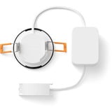 Philips Hue Hue White & Color Ambiance Slim Spot encastrable 90 mm, Lumière LED Noir