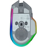 Razer Basilisk V3 Pro 35K - Phantom White Edition, Souris gaming Blanc/transparent