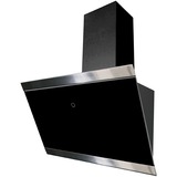 Respekta CH 89060 S, Hotte aspirante Noir/en acier inoxydable