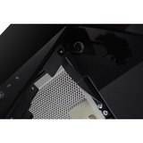 Respekta CH 89060 S, Hotte aspirante Noir/en acier inoxydable