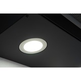 Respekta CH 89060 S, Hotte aspirante Noir/en acier inoxydable