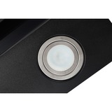 Respekta CH 89060 S, Hotte aspirante Noir/en acier inoxydable