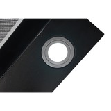 Respekta CH 89060 S, Hotte aspirante Noir/en acier inoxydable