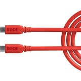 Rode Microphones USB 3.2 Gen1 Kabel SC27-R red, USB-C Stecker > USB-C Stecker, Câble Rouge