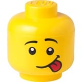 Room Copenhagen R.C. LEGO STorage Head Silly large, Boîte de rangement Jaune