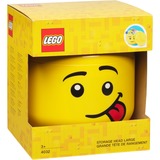 Room Copenhagen R.C. LEGO STorage Head Silly large, Boîte de rangement Jaune