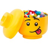 Room Copenhagen R.C. LEGO STorage Head Silly large, Boîte de rangement Jaune