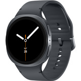 Samsung Galaxy Watch 8 3,81 cm (1.5") AMOLED 44 mm Numérique 480 x 480 pixels Écran tactile Graphite Wifi GPS (satellite), Smartwatch Gris foncé, 3,81 cm (1.5"), AMOLED, Écran tactile, 32 Go, GPS (satellite), 34 g