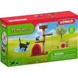 Schleich Farm World - Promenade avec un adorable chaton, Figurine 