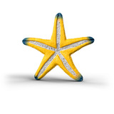 Schleich Wild Life Étoile de Mer avec Changement de Couleur, Figurine 