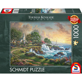 Schmidt Spiele Thomas Kinkade Studios: Joyau au bord de la mer, Puzzle 