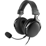 Sharkoon B2, Casque gaming Noir, PC, PlayStation 3, PlayStation 4, PlayStation 5, Xbox Series X|S