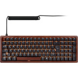 Sharkoon clavier gaming Bois/Noir, Layout DE, Gateron G Pro 3.0 Yellow