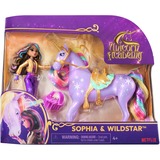 Spin Master Coffret Licorne Et Poupee Wildstar Et Sophia Unicorn Academy, Figurine Coffret Licorne Et Poupee Wildstar Et Sophia Unicorn Academy, Poupée mannequin, Femelle, 4 an(s), Fille, 115 mm, 180 g