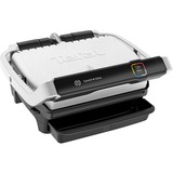 Tefal Optigrill Elite GC750D, Grill à contact Argent/Noir, Acier inoxydable