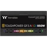 Thermaltake GF3 ARGB Gold Series (750W/850W) alimentation modulaire 850 watt Noir, 4x PCIe