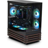 Thermaltake LCGS00001, PC gaming Noir/bois