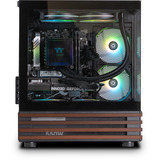 Thermaltake LCGS00001, PC gaming Noir/bois