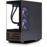 Thermaltake LCGS View 170WS, PC gaming Noir/bois