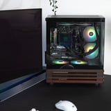 Thermaltake LCGS View 170WS, PC gaming Noir/bois