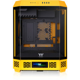 Thermaltake The Tower 600 boîtier midi tower Jaune | 4x USB-A | 1x USB-C | Verre Trempé