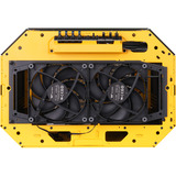 Thermaltake The Tower 600 boîtier midi tower Jaune | 4x USB-A | 1x USB-C | Verre Trempé