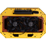 Thermaltake The Tower 600 boîtier midi tower Jaune | 4x USB-A | 1x USB-C | Verre trempé