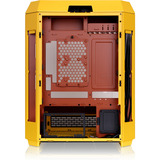 Thermaltake The Tower 600 boîtier midi tower Jaune | 4x USB-A | 1x USB-C | Verre trempé