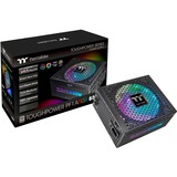 Thermaltake Toughpower PF1 unité d'alimentation d'énergie 24-pin ATX Noir alimentation modulaire 850 watt Noir, 6x PCIe, 850 W, 100 - 240 V, 1020 W, 50/60 Hz, 12 A, Actif