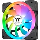 Thermaltake Ventilateur de refroidissement PC SWAFAN EX14 ARGB Sync TT Édition Premium ventilateurs de boîtier Noir, 3 pièces, 140 x 140 x 25 mm