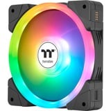 Thermaltake Ventilateur de refroidissement PC SWAFAN EX14 ARGB Sync TT Édition Premium ventilateurs de boîtier Noir, 3 pièces, 140 x 140 x 25 mm