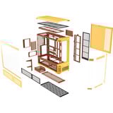 Thermaltake  boîtier big tower Jaune | 2x USB-A | 1x USB-C | Window