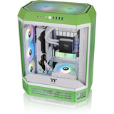 Thermaltake  boîtier midi tower Vert clair | 4x USB-A | 1x USB-C | Verre Trempé