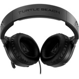 Turtle Beach Casque gaming multiplateforme Recon 70 – PC, PS5, PS4, Xbox Series X|S, Xbox One, Switch, et appareils mobiles avec prise 3,5 mm - microphone à bascule, écouteurs de 40 mm  over-ear Noir, PS5, PS4, Xbox Series X|S, Xbox One, Switch, et appareils mobiles avec prise 3,5 mm - microphone à bascule, écouteurs de 40 mm, Avec fil, Gaming, 20 - 20000 Hz, Casque, Noir