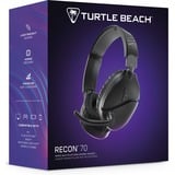 Turtle Beach Recon 70 PC Console Blanche Casque de gaming multiplateforme pour PC, PS5, PS4, PS4 Pro, Xbox Series X, Xbox Series S et Xbox One et Appareils Mobiles avec prise 3,5 mm casque gaming over-ear Noir, PS5, PS4, PS4 Pro, Xbox Series X, Xbox Series S et Xbox One et Appareils Mobiles avec prise 3,5 mm, Avec fil, Gaming, 20 - 20000 Hz, Casque, Noir
