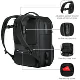 Wenger UrbanOne Travel, Sac à dos Noir