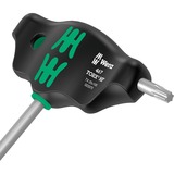 Wera 454/7 HF Set 1 Jeu de clés à goujon T-Handle Hex-Plus, Tournevis Noir/Vert, avec fonction de maintien