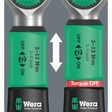 Wera Clé dynamométrique Safe-Torque A 1 Imperial Set 1, 10 pièces Noir/Vert