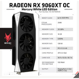 XFX RX-96TMERCB9, Carte graphique Noir